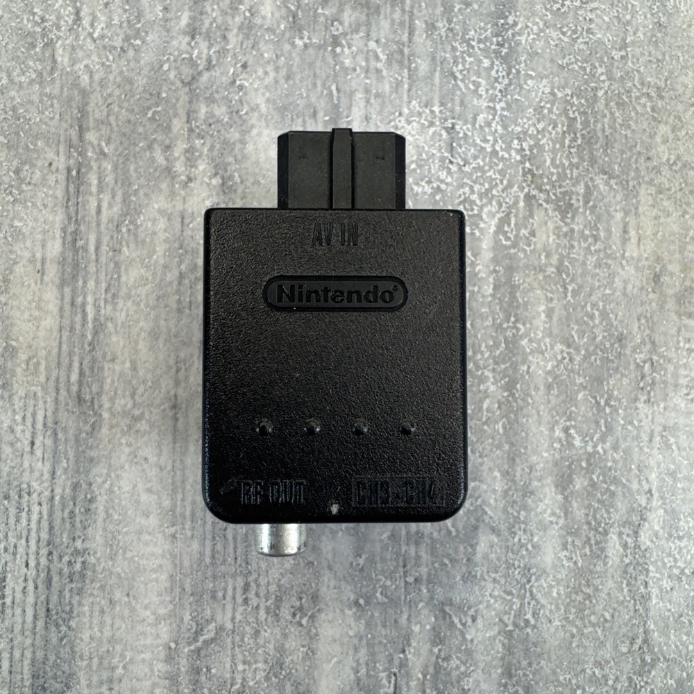 Original Nintendo N64 Or Gamecube RF Modulator Adapter Switch